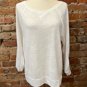 White Calvin Klein top